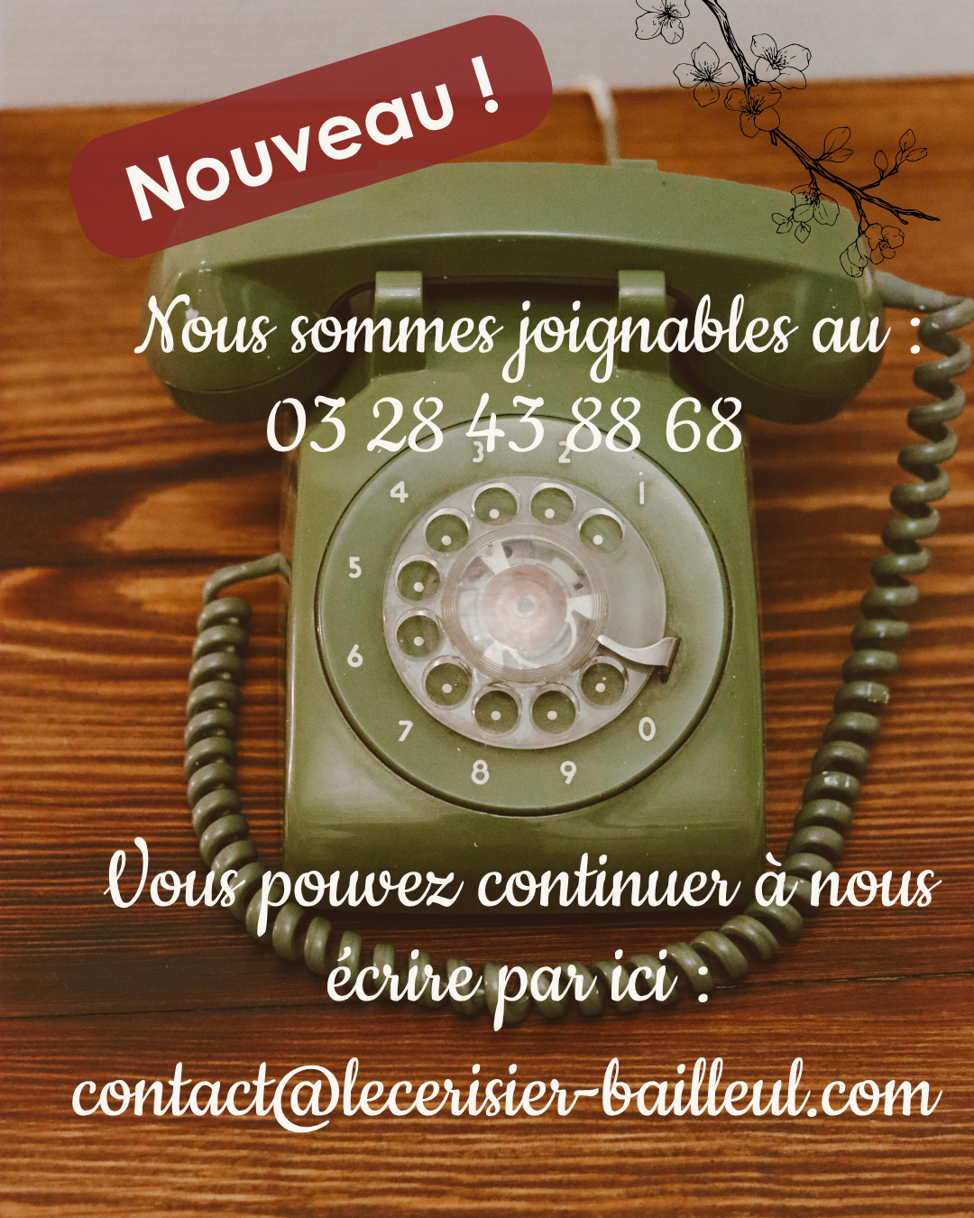 numéro de téléphone