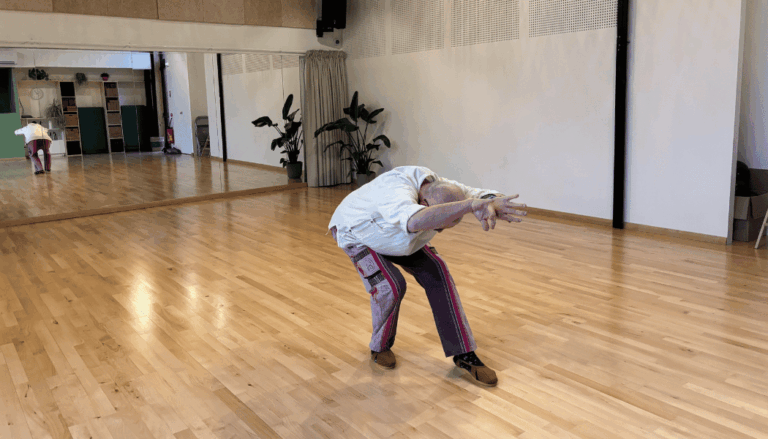 praticien de Qi gong au cerisier à bailleul